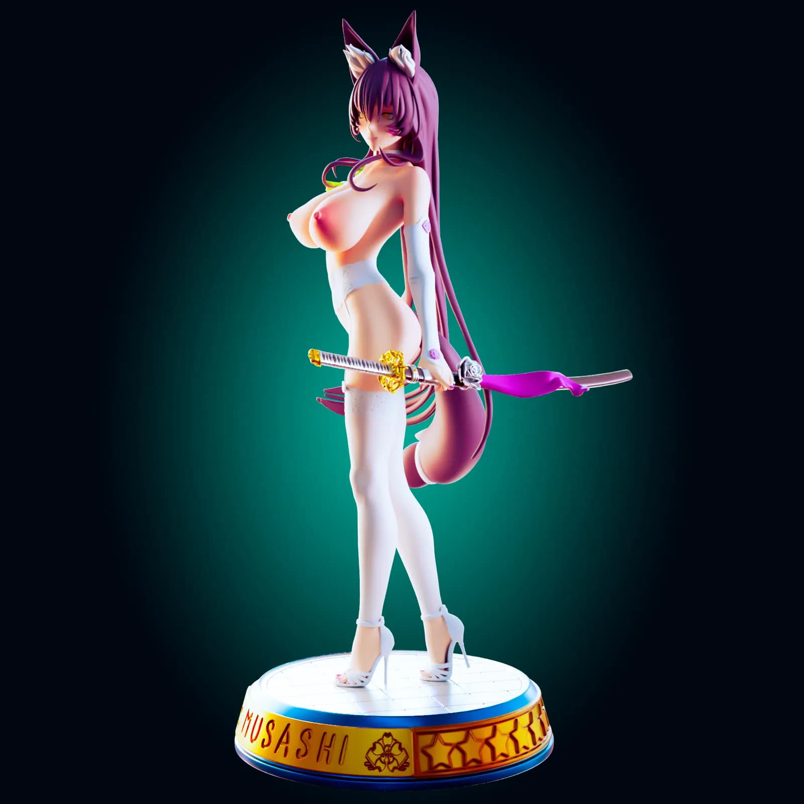 STL - Figura de abeja waifu