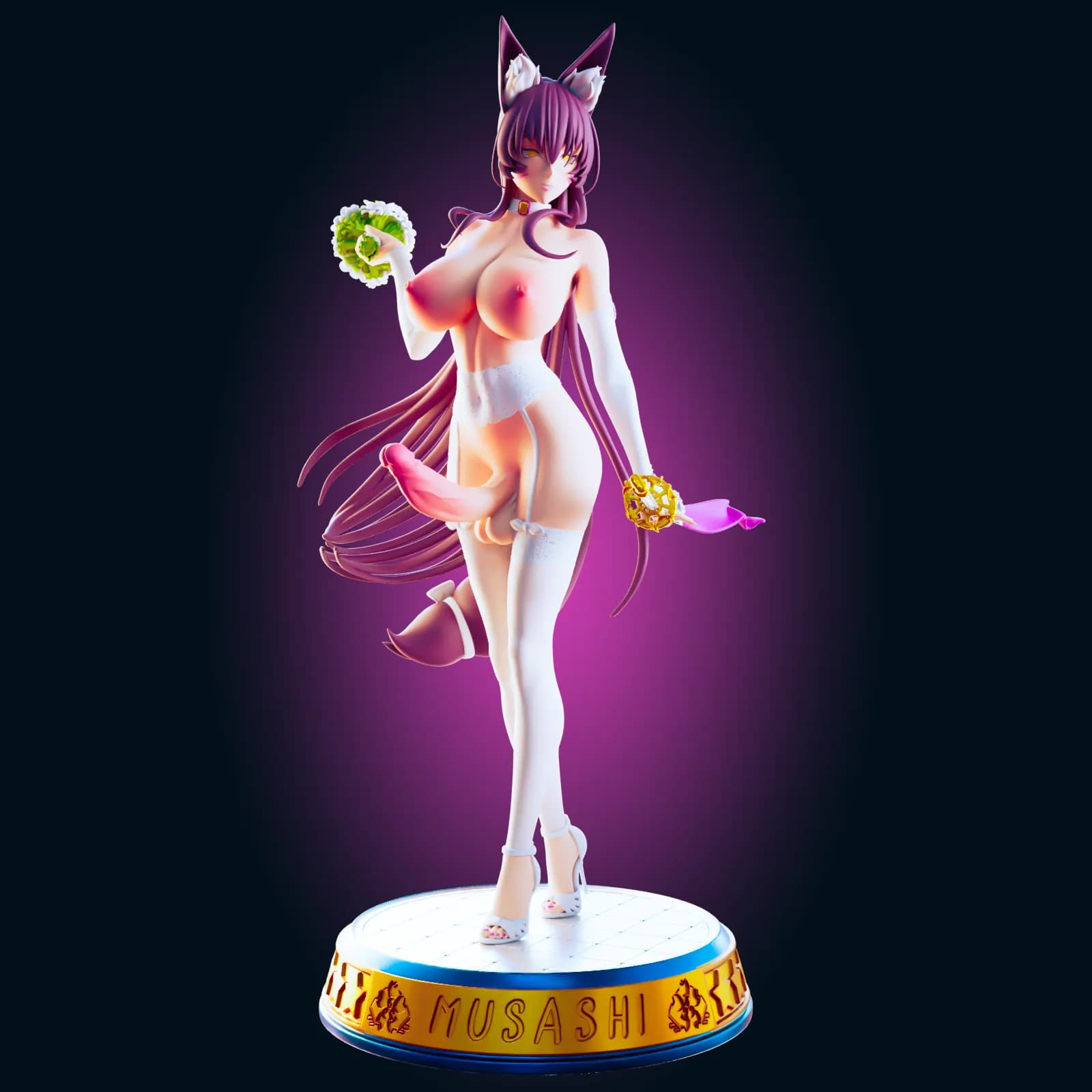 STL - Figura de abeja waifu