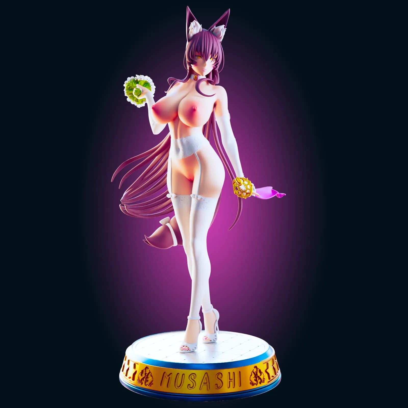 STL - Figura de abeja waifu