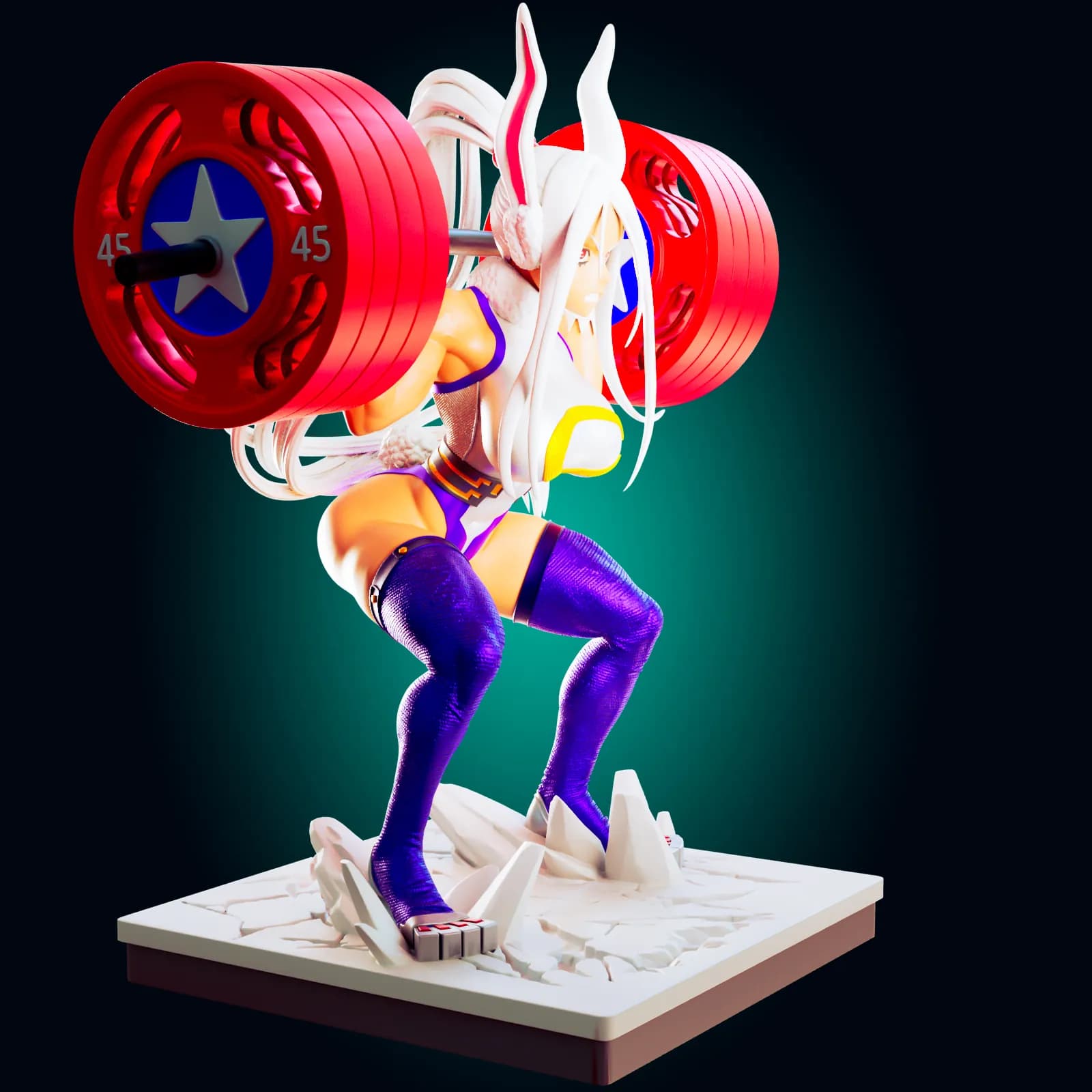 STL - Figura de abeja waifu