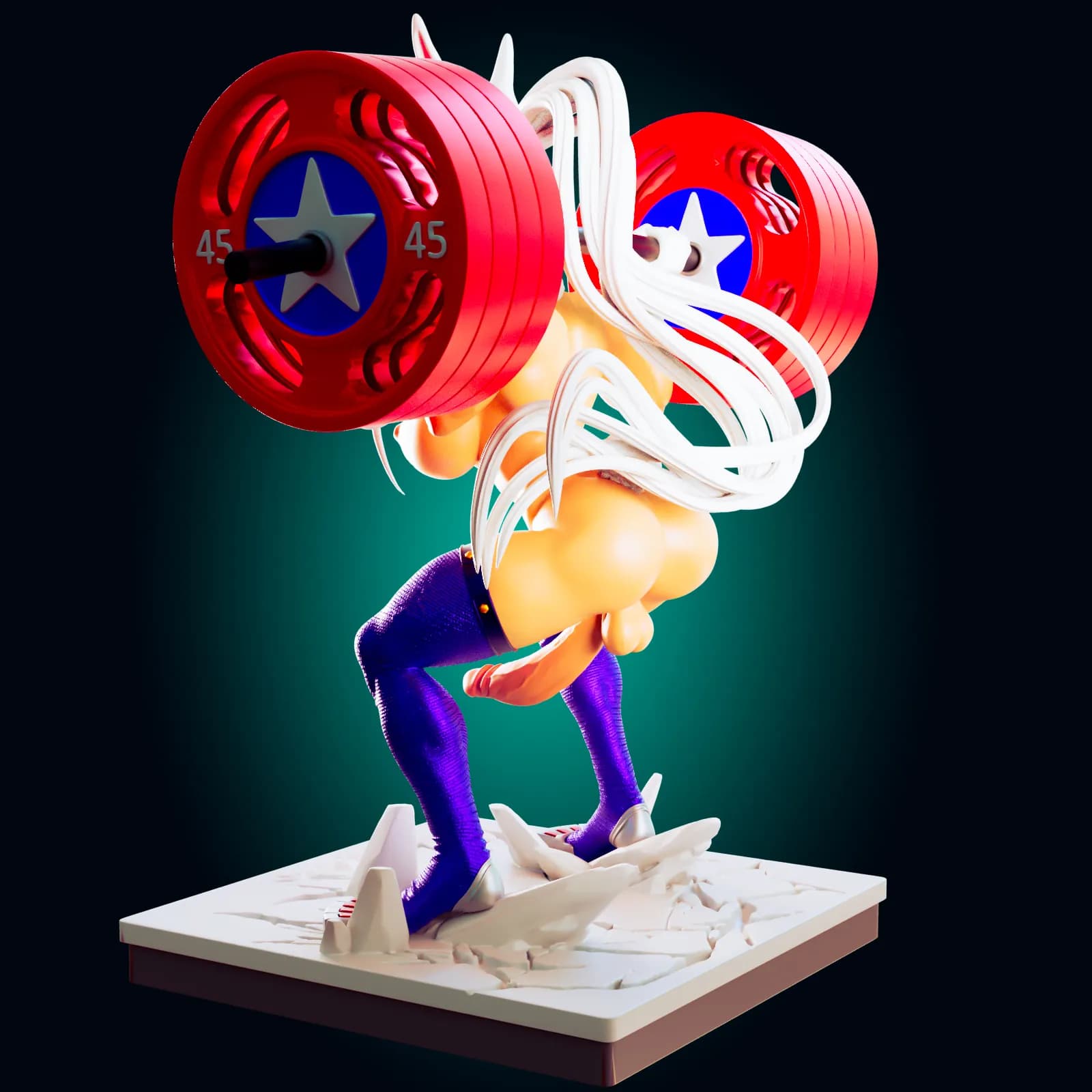STL - Figura de abeja waifu
