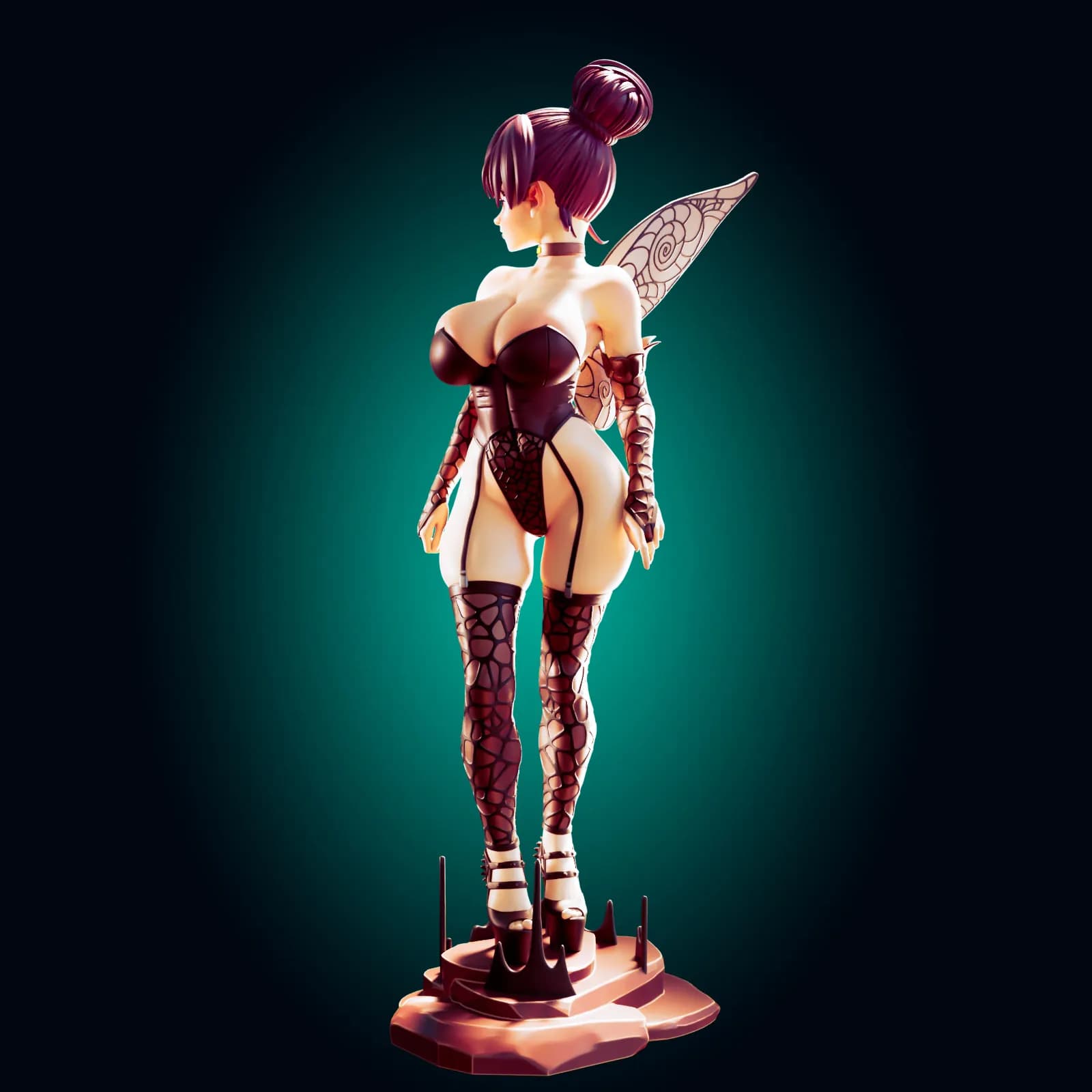STL - Figura de abeja waifu