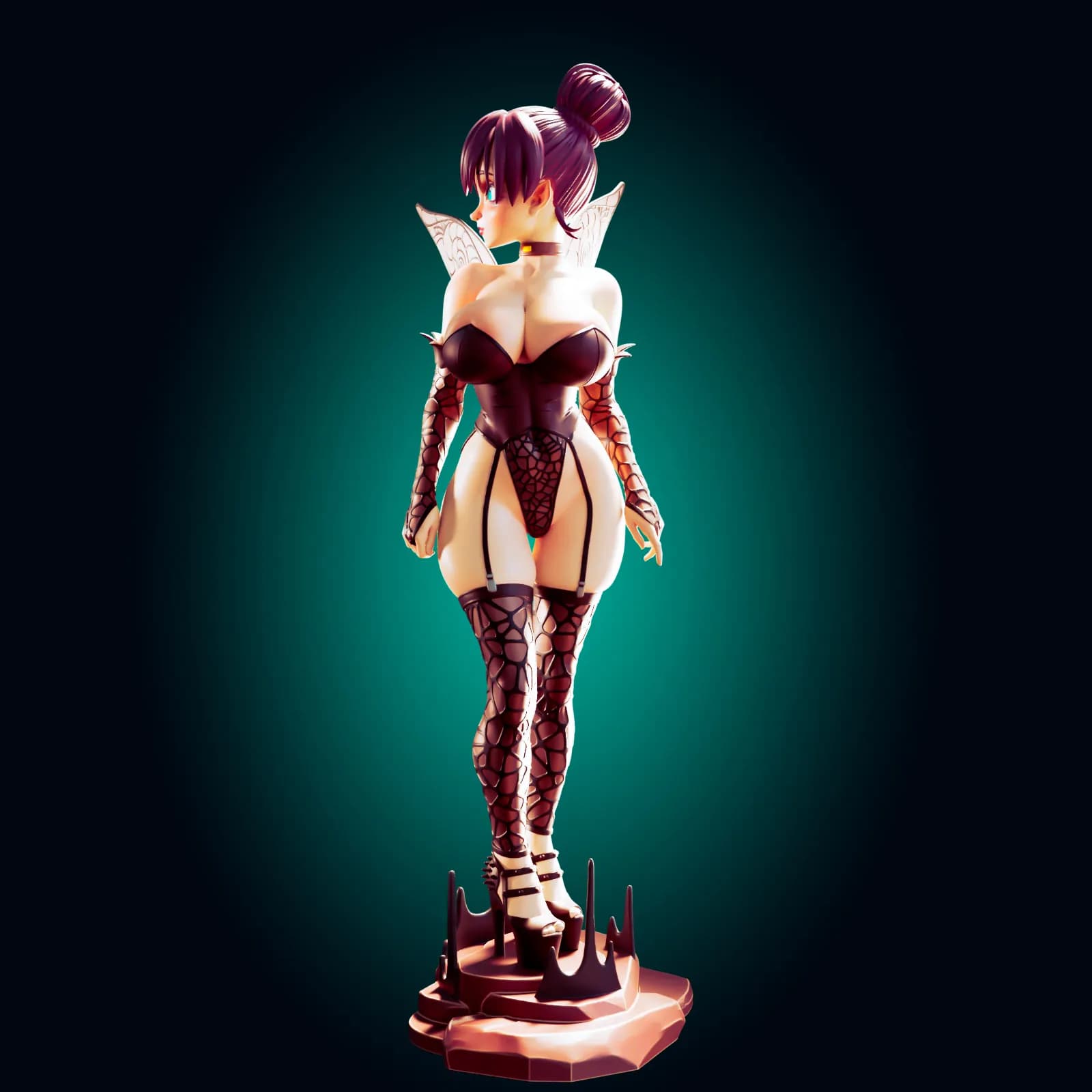 STL - Figura de abeja waifu