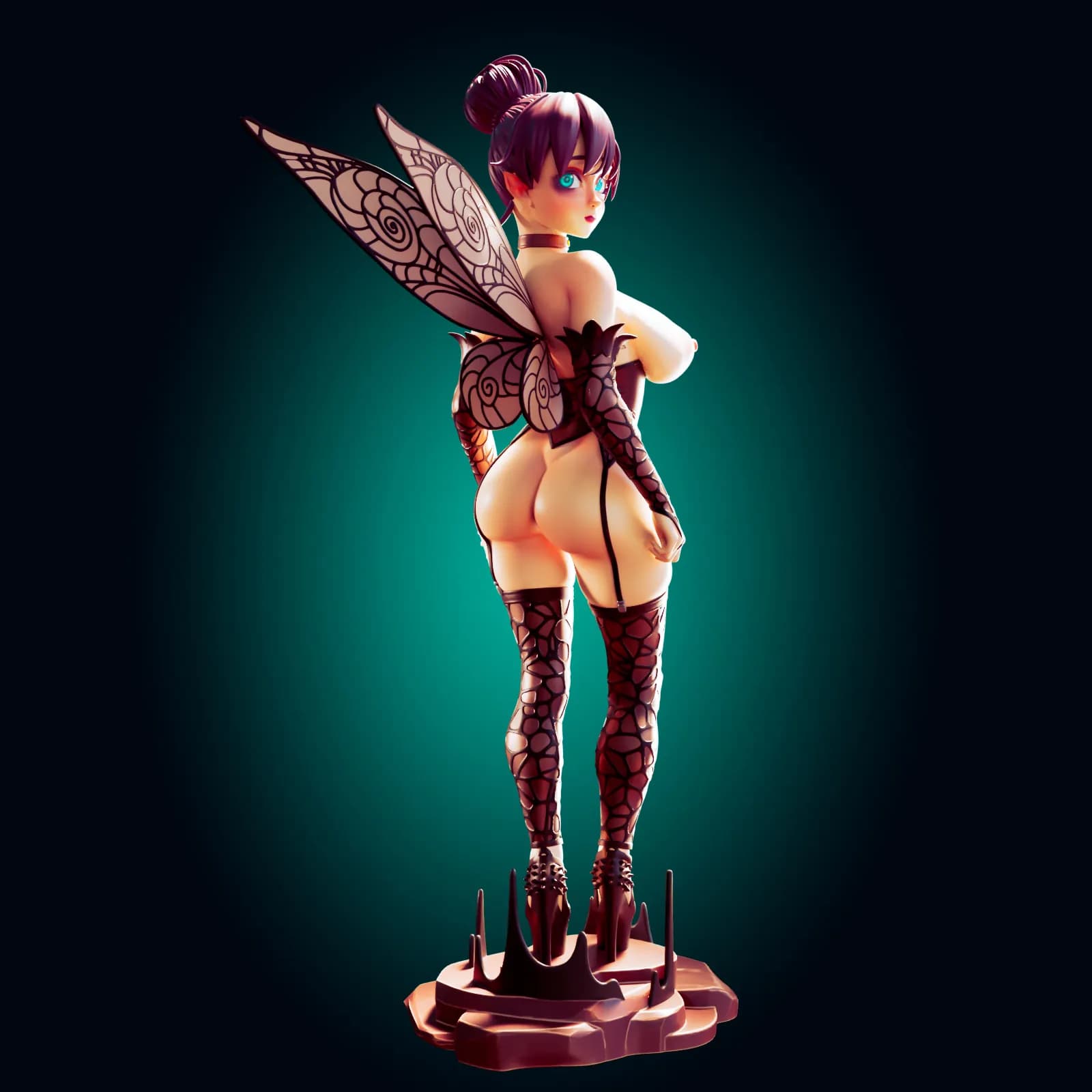 STL - Figura de abeja waifu