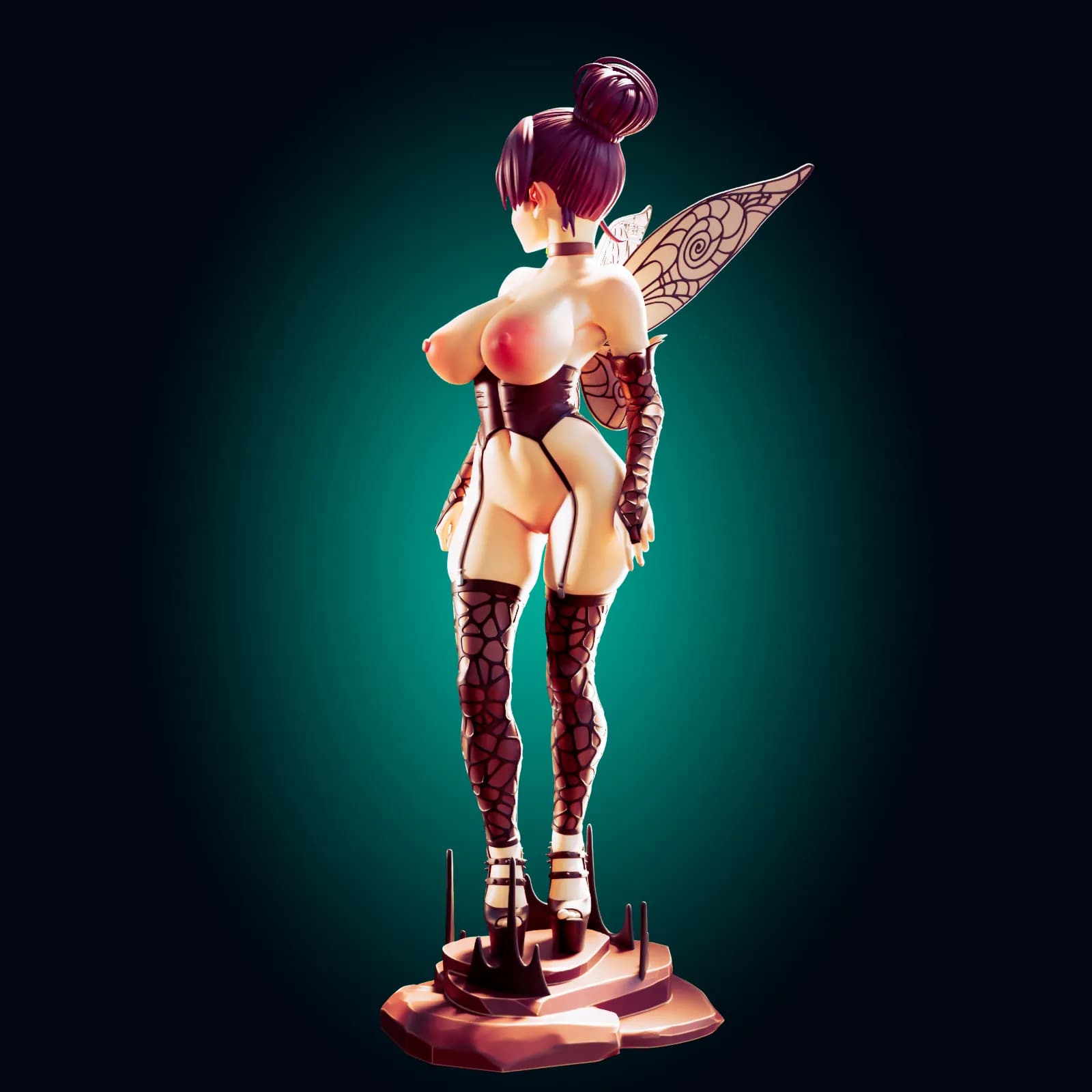 STL - Figura de abeja waifu