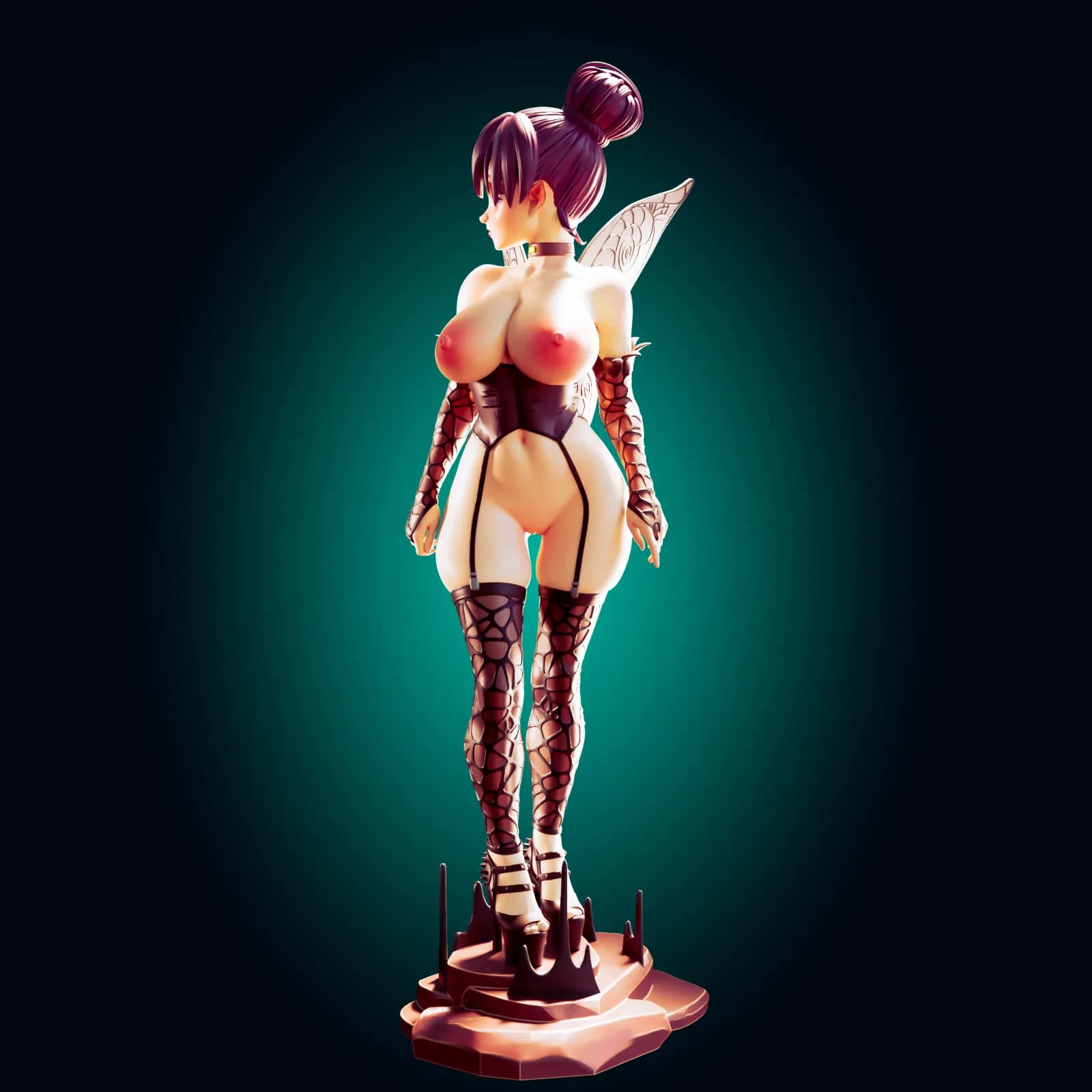STL - Figura de abeja waifu