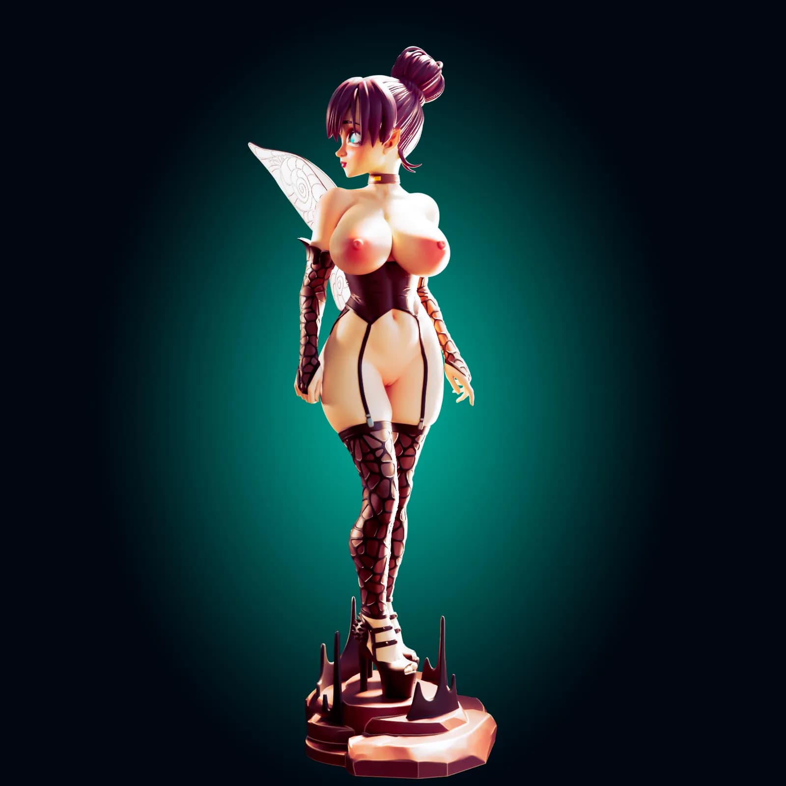 STL - Figura de abeja waifu