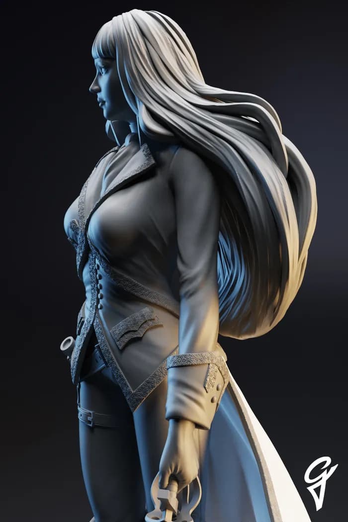 STL - Figura de Acción estilo Militar
