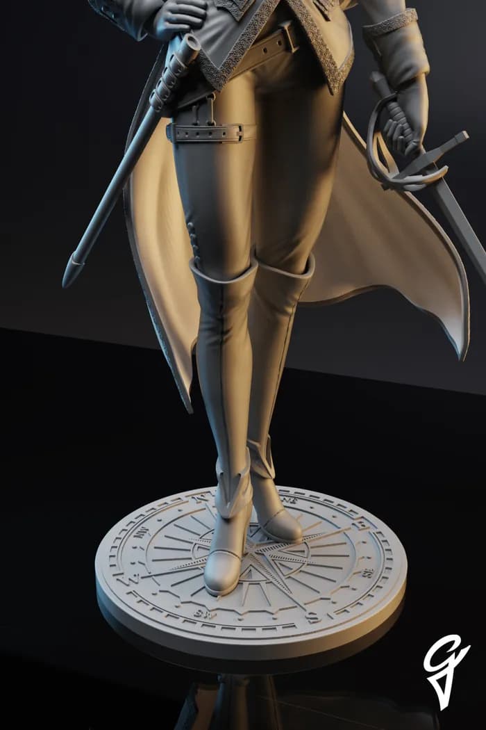 STL - Figura de Acción estilo Militar