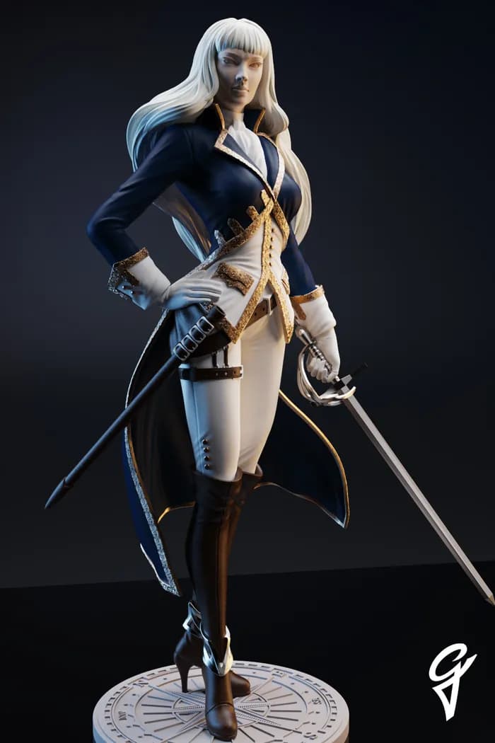 STL - Figura de Acción estilo Militar