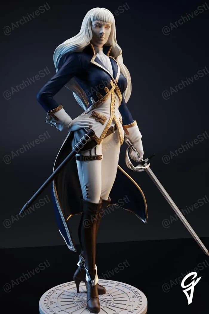 STL - Figura de Acción estilo Militar