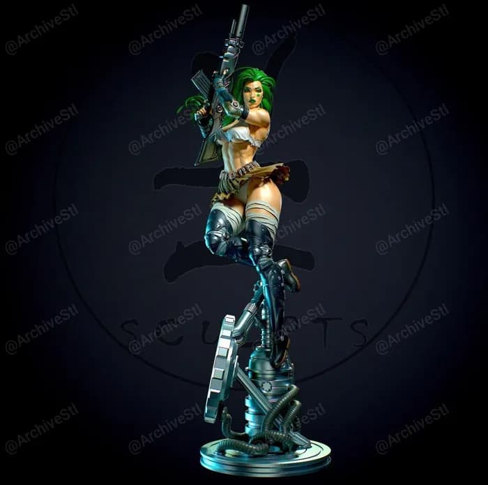 STL - Figura de acción Aphrodite IX