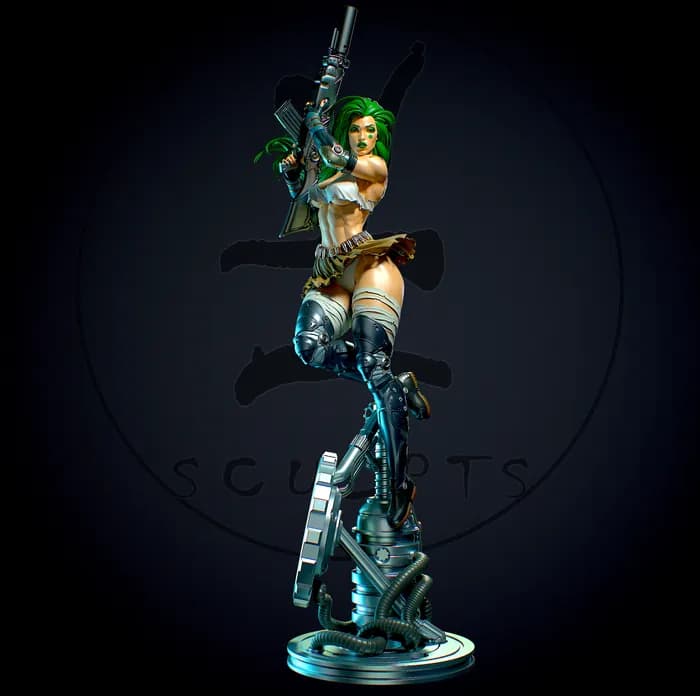 STL - Figura de acción Aphrodite IX