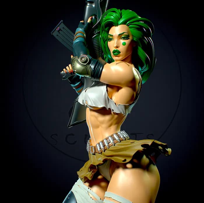 STL - Figura de acción Aphrodite IX