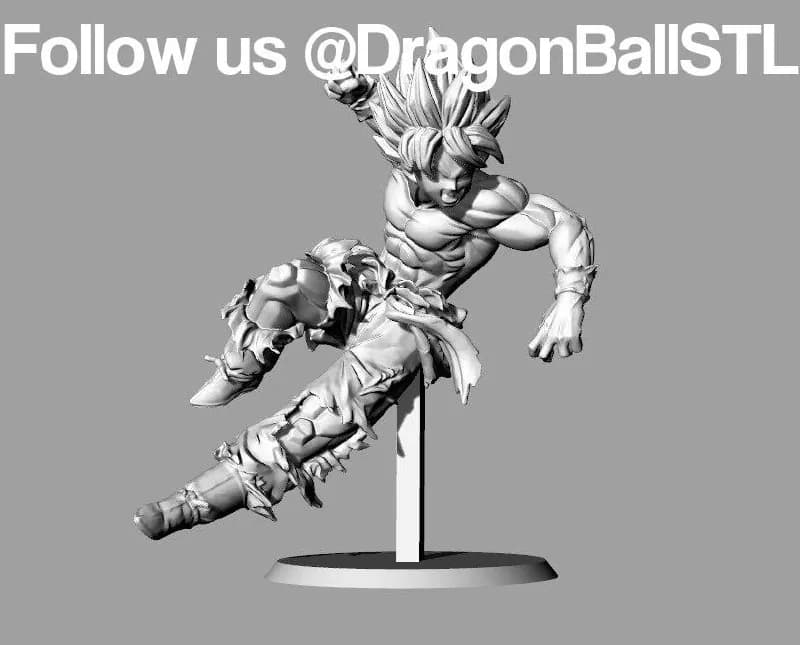 STL - Figura de acción de Goku