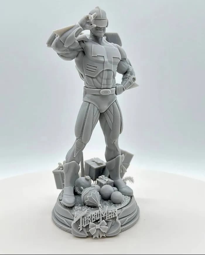 STL - Figura de acción festiva Turboman