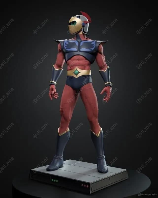 STL - Figura de Actarus