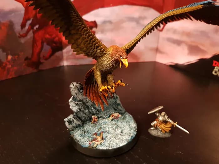 STL - Figura de aguila fantasiosa