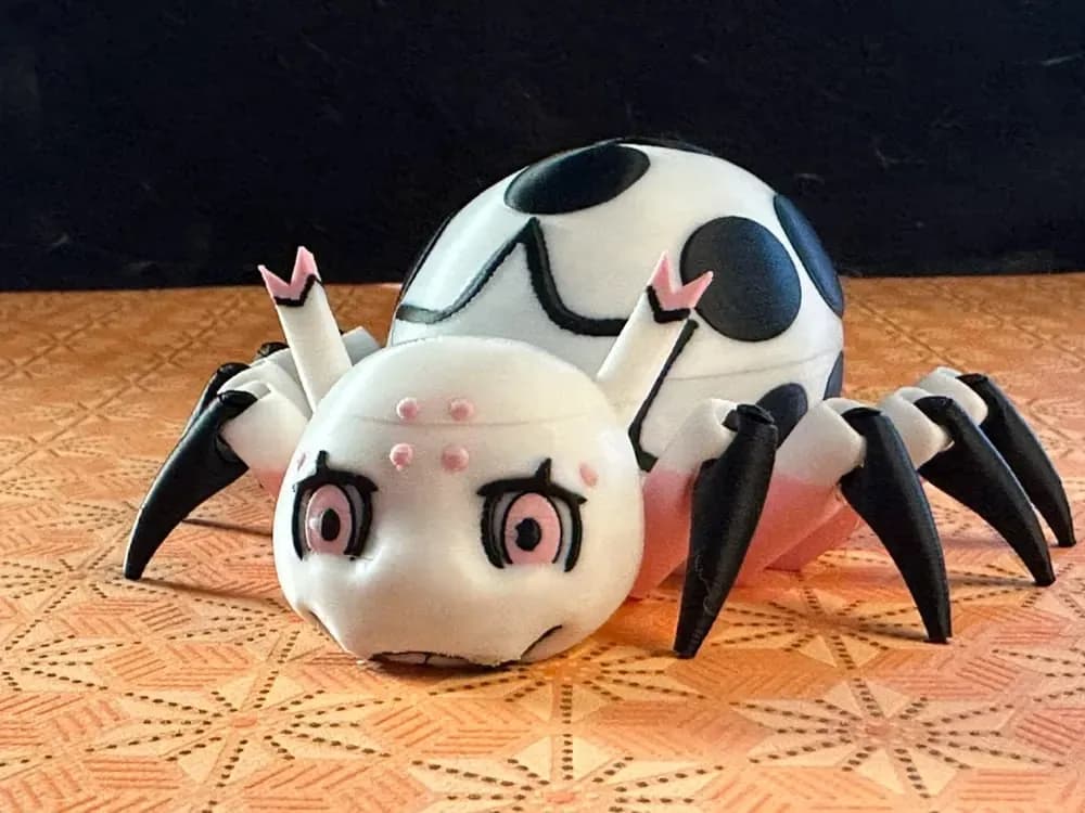 STL - Anime style spider figure