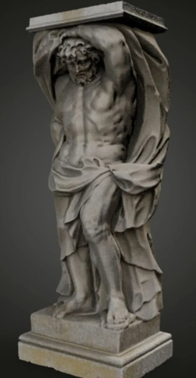 STL - Figura de Atlas