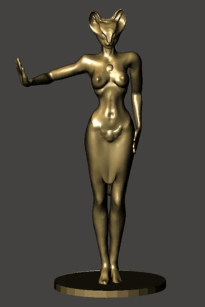 STL - Figura de Bastet