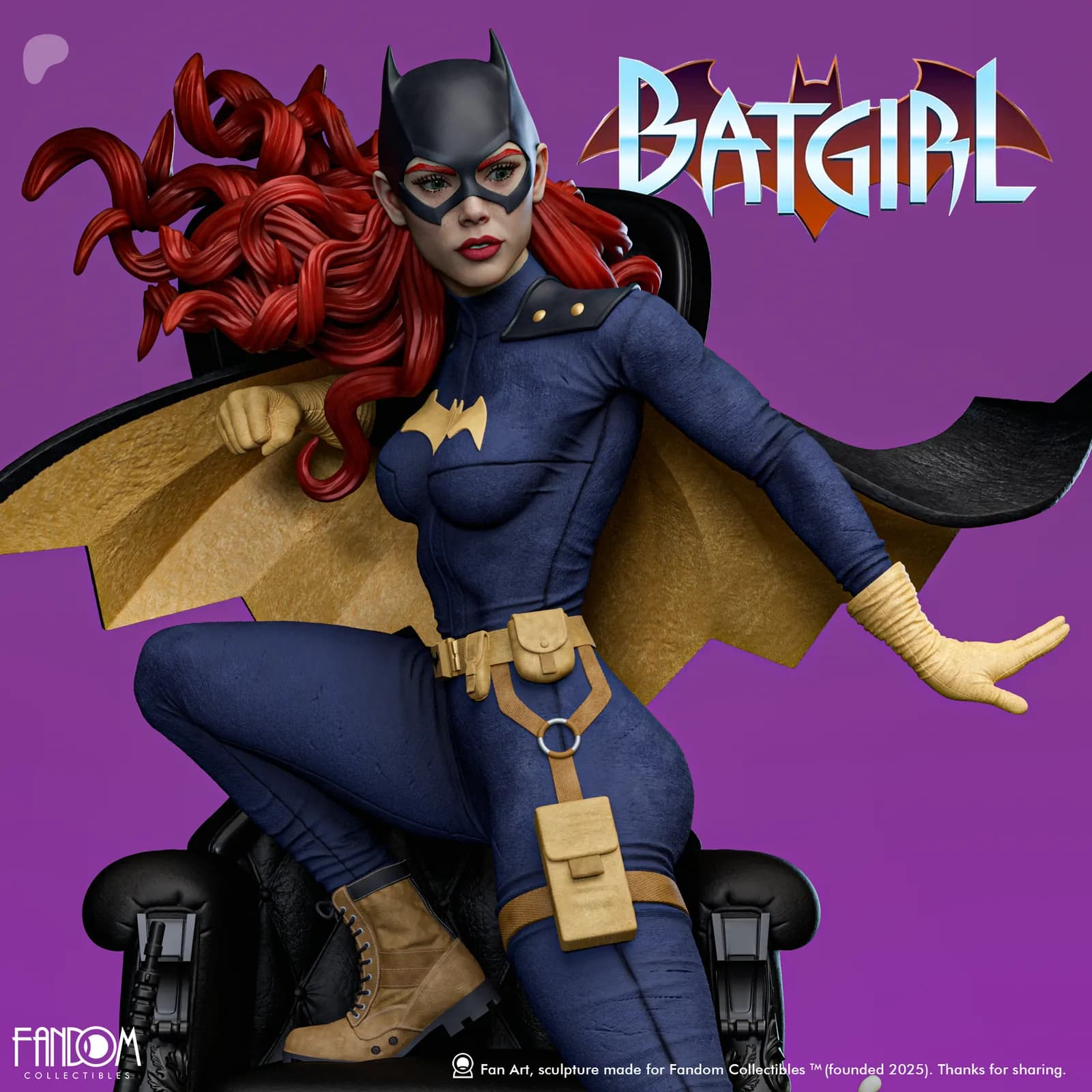 STL - Figura de Batgirl