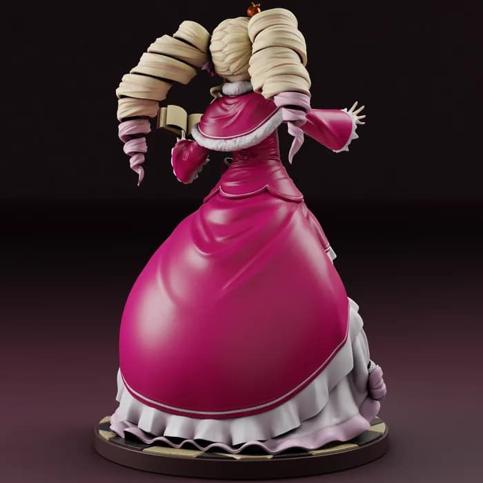 STL - Figura de Beatrice de Re:Zero render 5