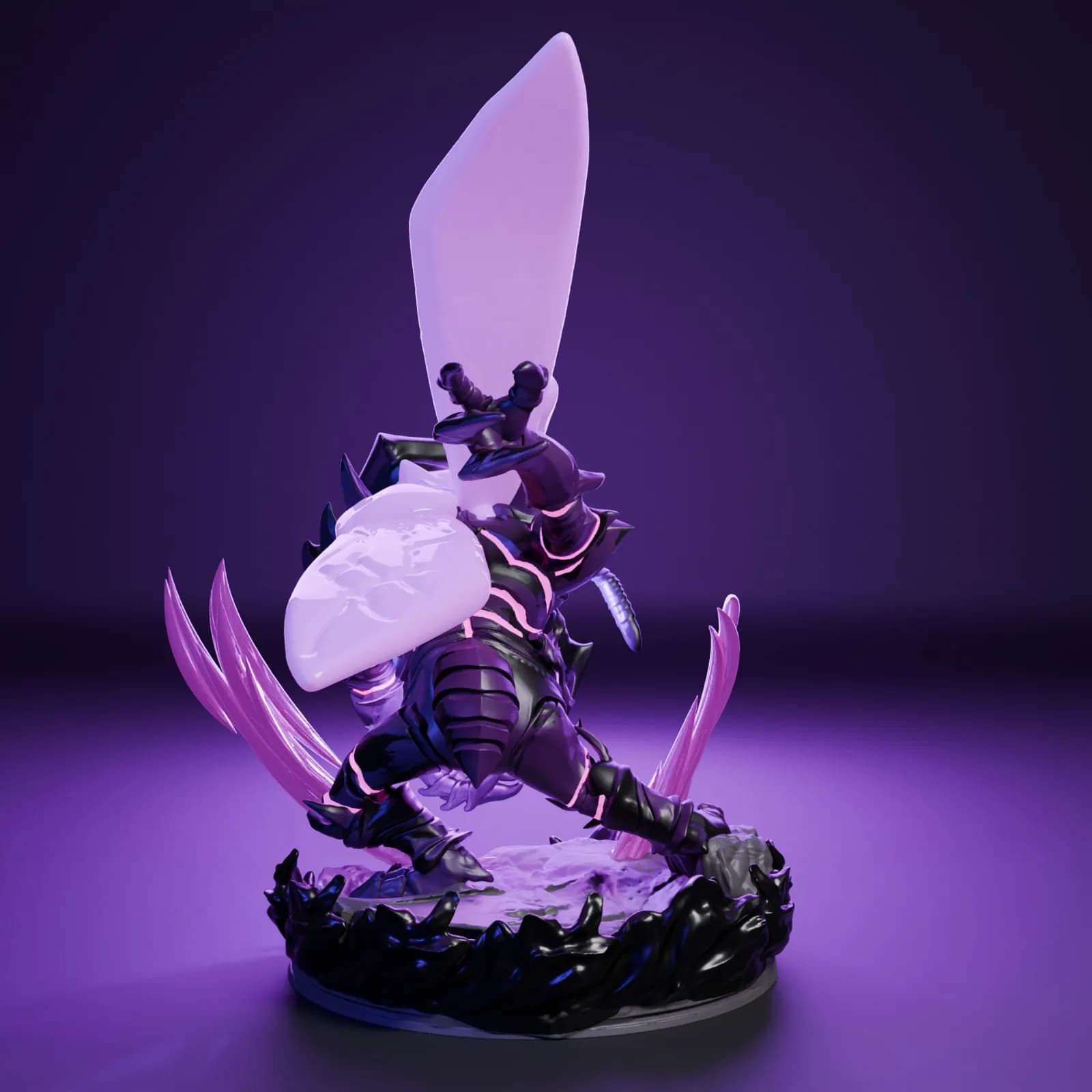 STL - Figura de Beru, el Rey Hormiga render 2