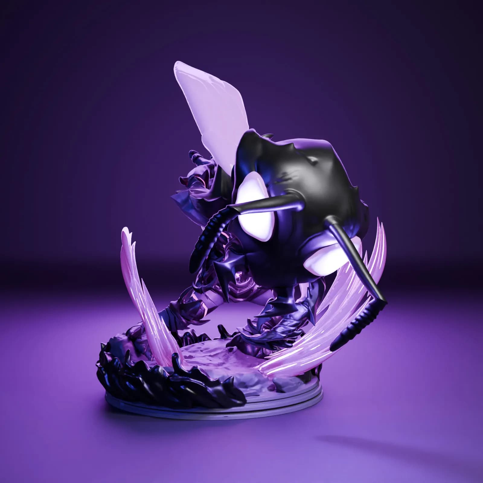 STL - Figura de Beru, el Rey Hormiga render 5