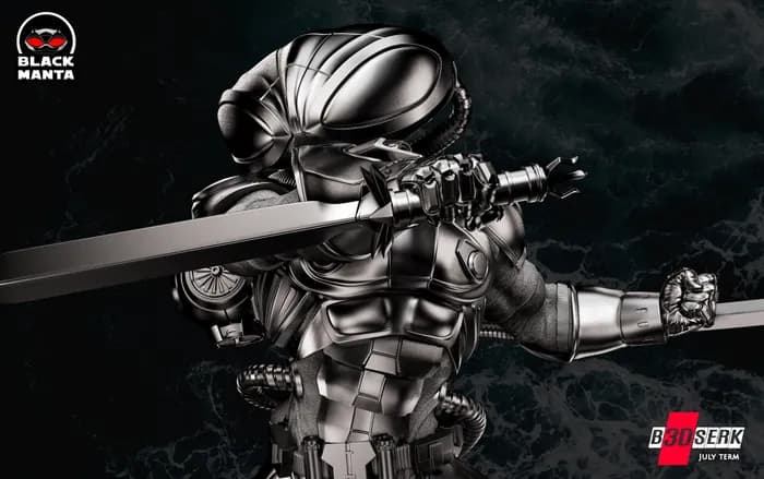STL - Figura de Black Manta render 5