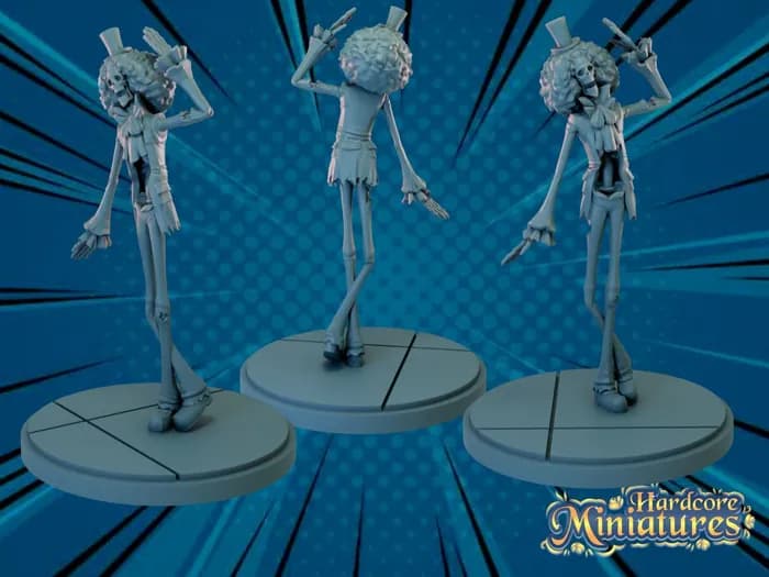 STL - Figura de Brook One Piece