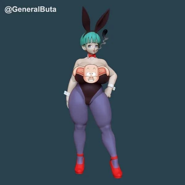 STL - Figura de Bulma estilo bunny 2