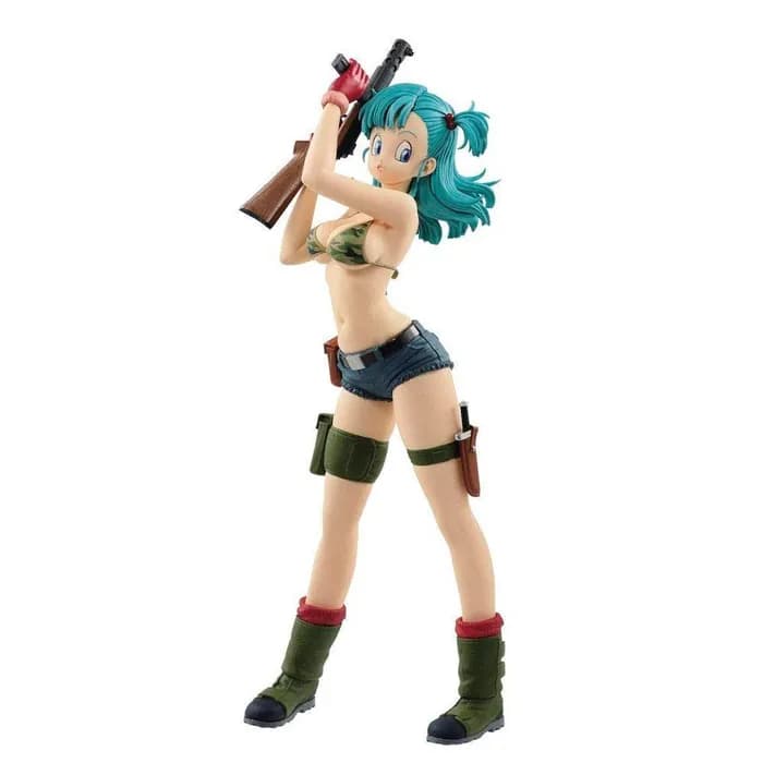 STL - Figura de Bulma estilo militar