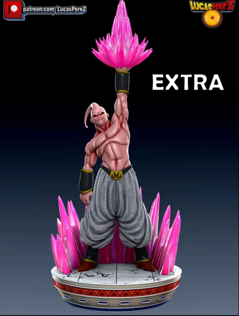 STL - Figura de Buu "Especial"