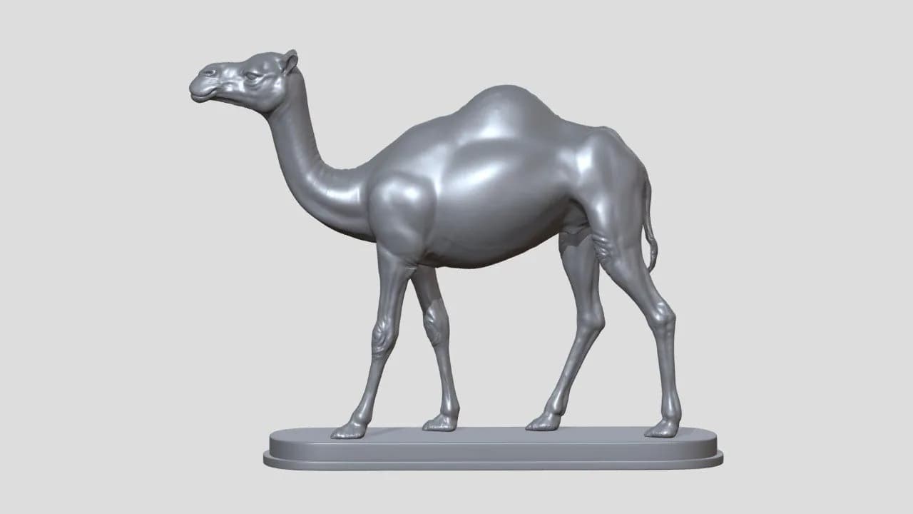 STL - figura de camello