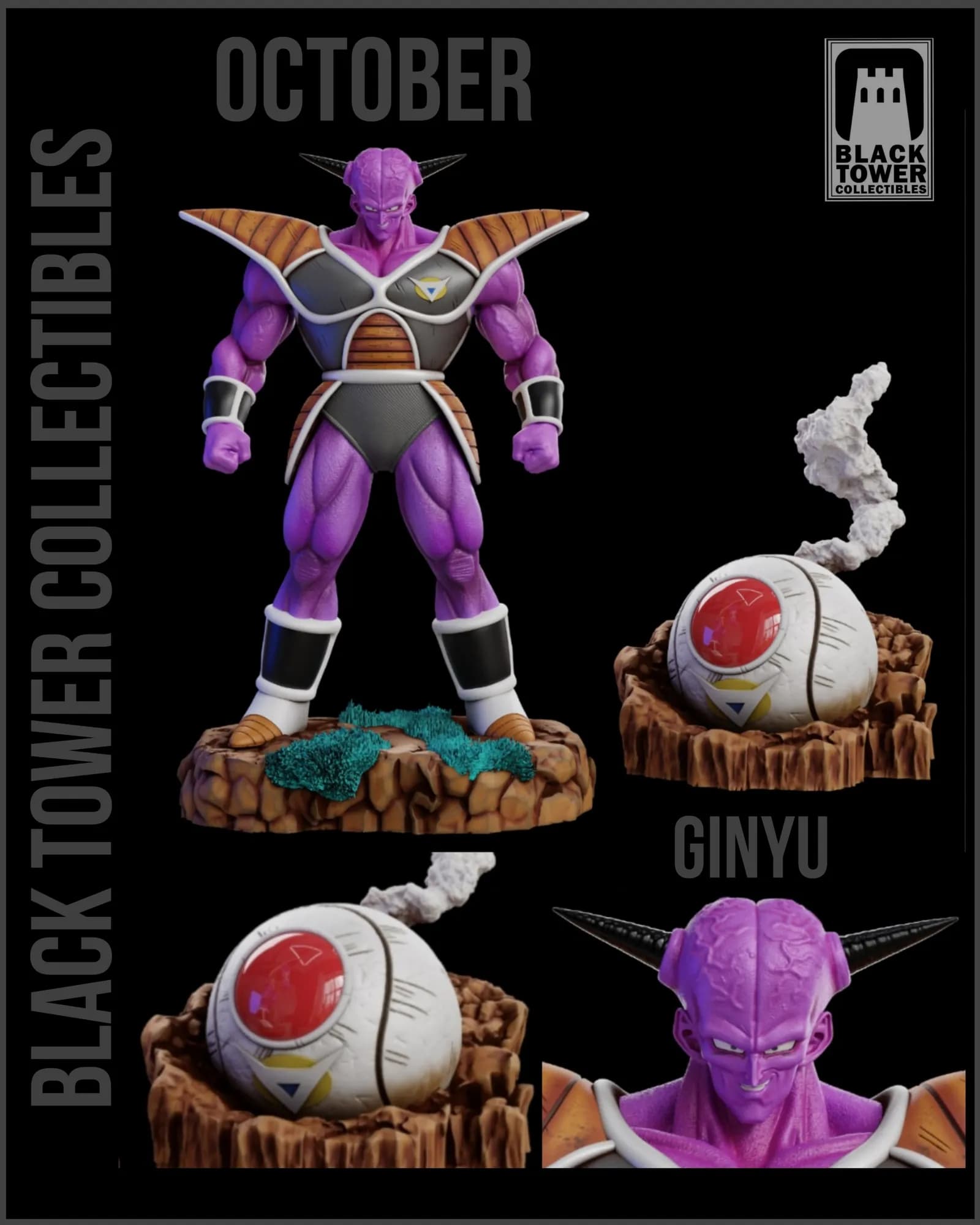 STL - Figura de Capitán Ginyu