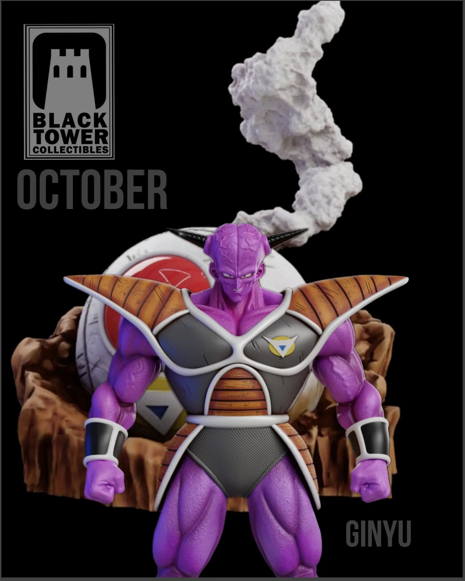 STL - Figura de Capitán Ginyu render 3