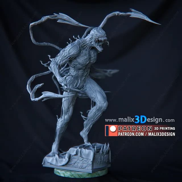 STL - Figura de Carnage 2 render 4