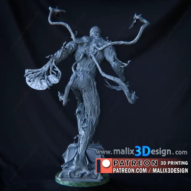 STL - Figura de Carnage 2 render 5