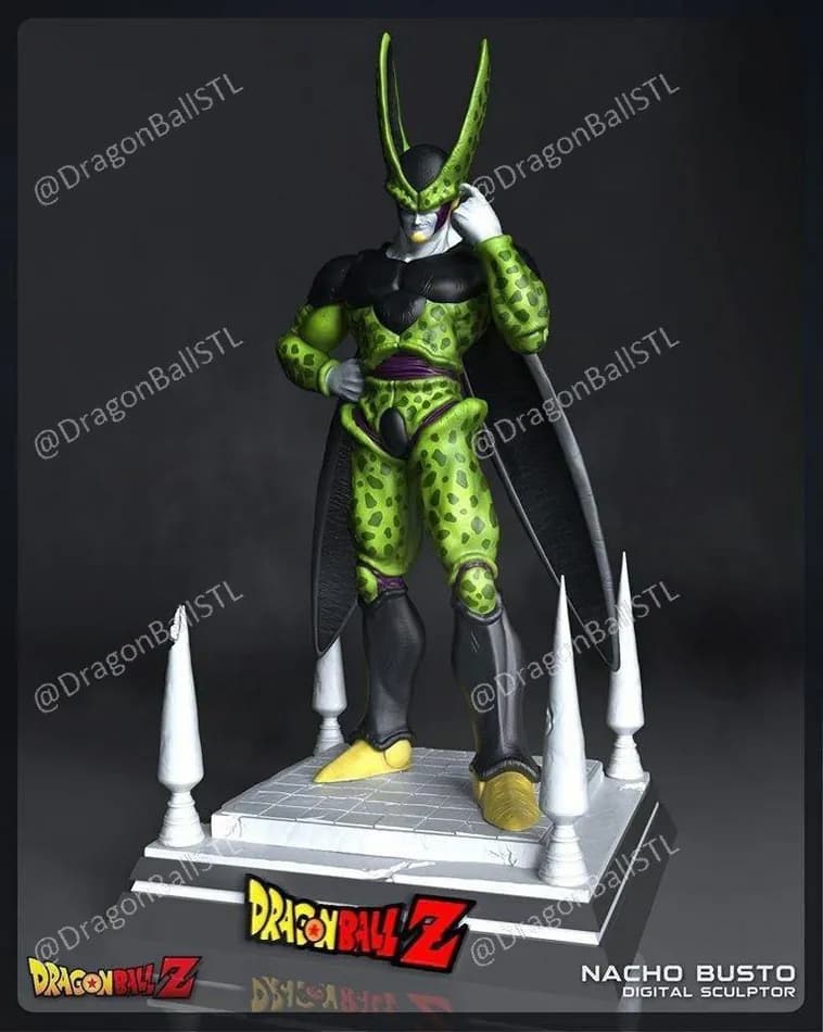 STL - Figura de Cell de Dragon Ball Z