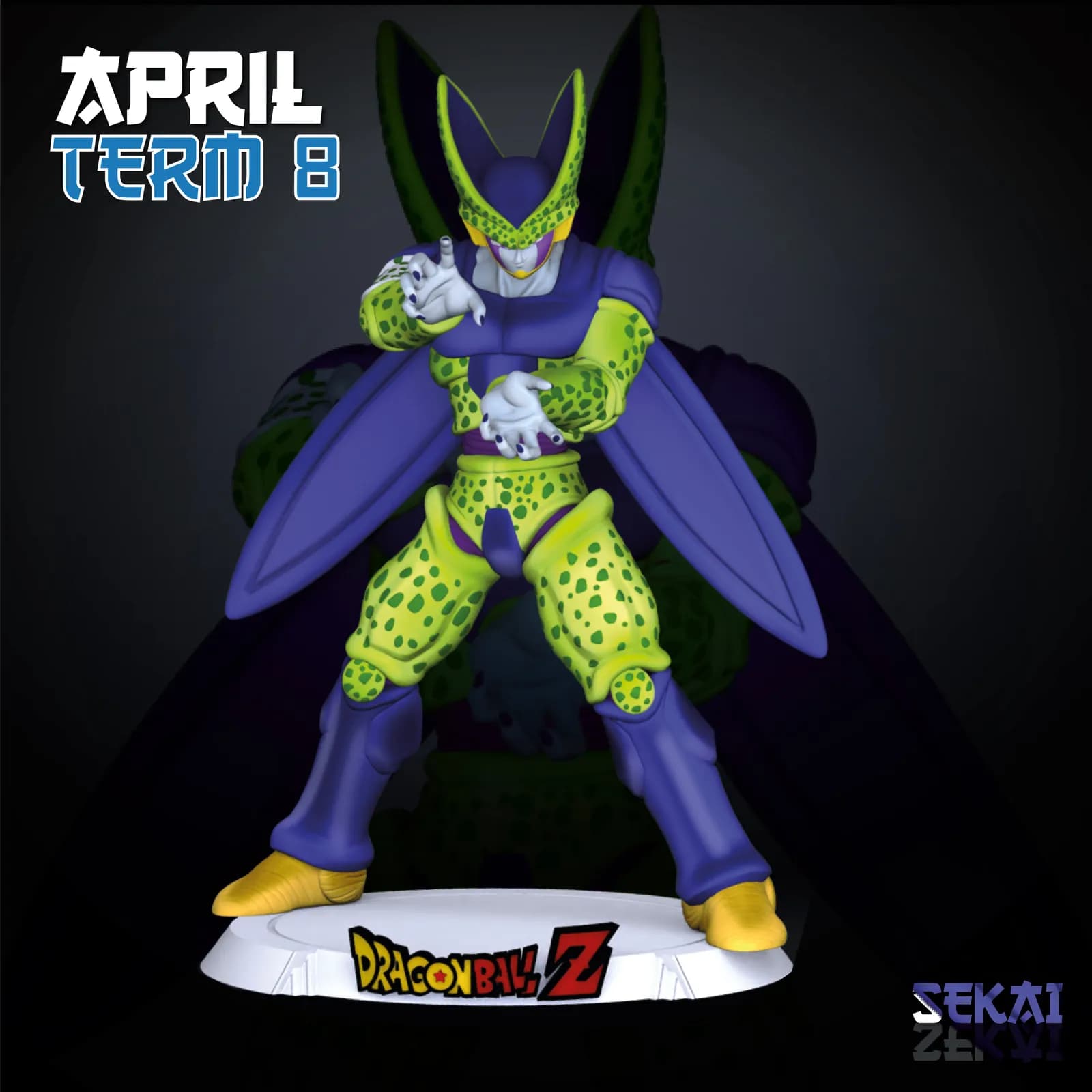 STL - Figura de Cell Dragon Ball Z