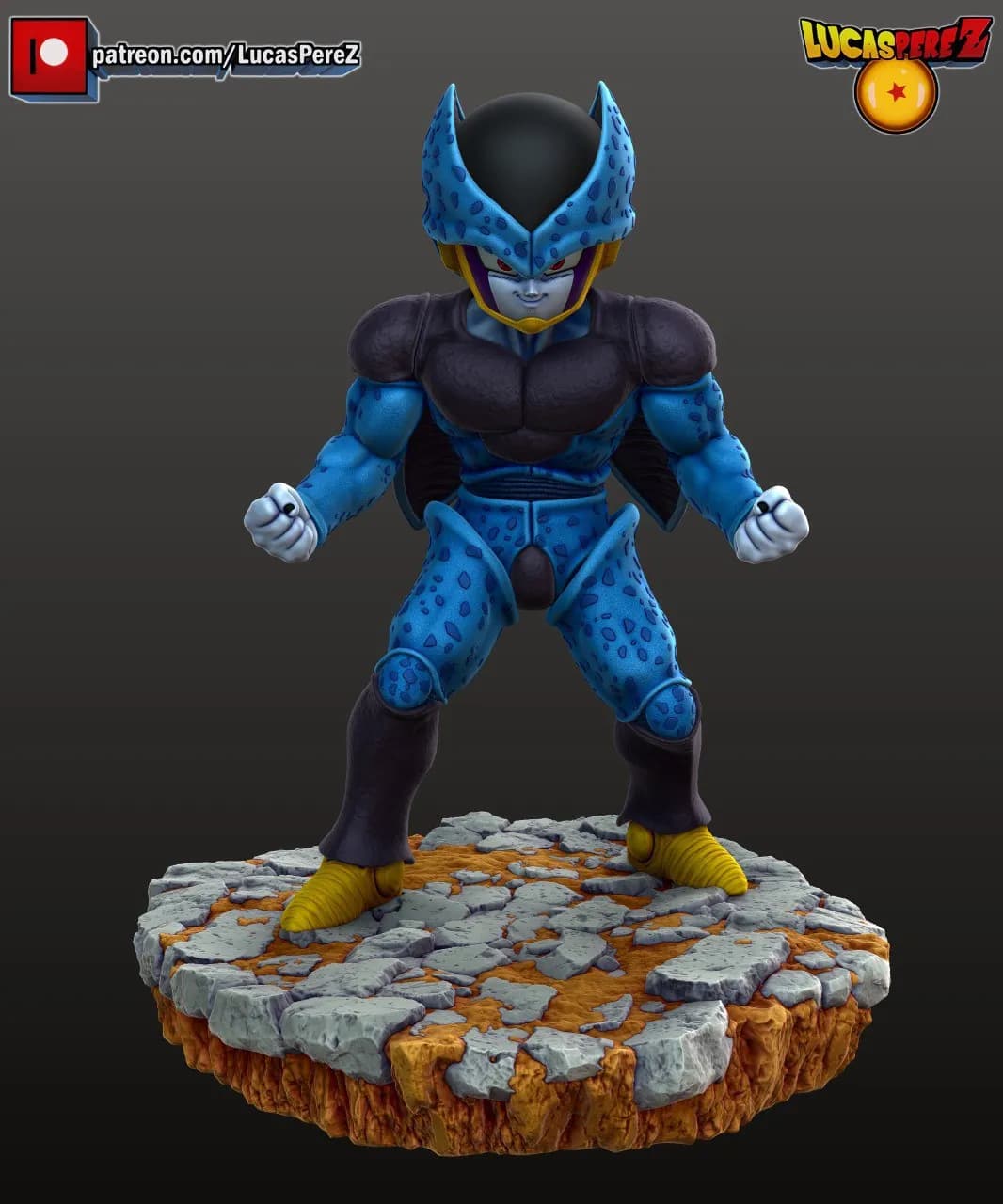 STL - Figura de Cell Jr.