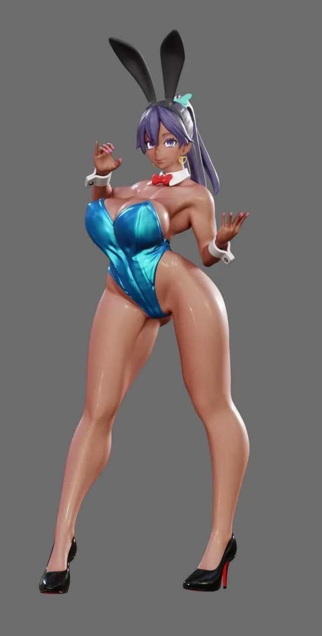 STL - Figura de Chica Conejito