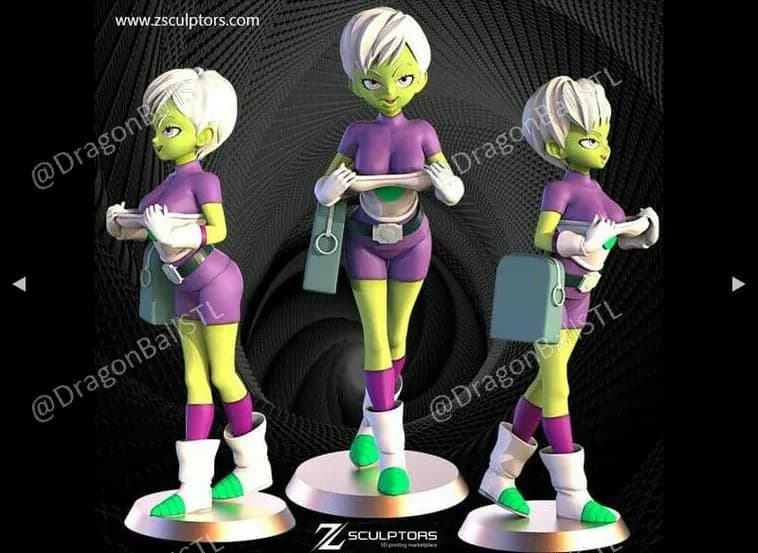 STL - Figura de Chirai de Dragon Ball Z