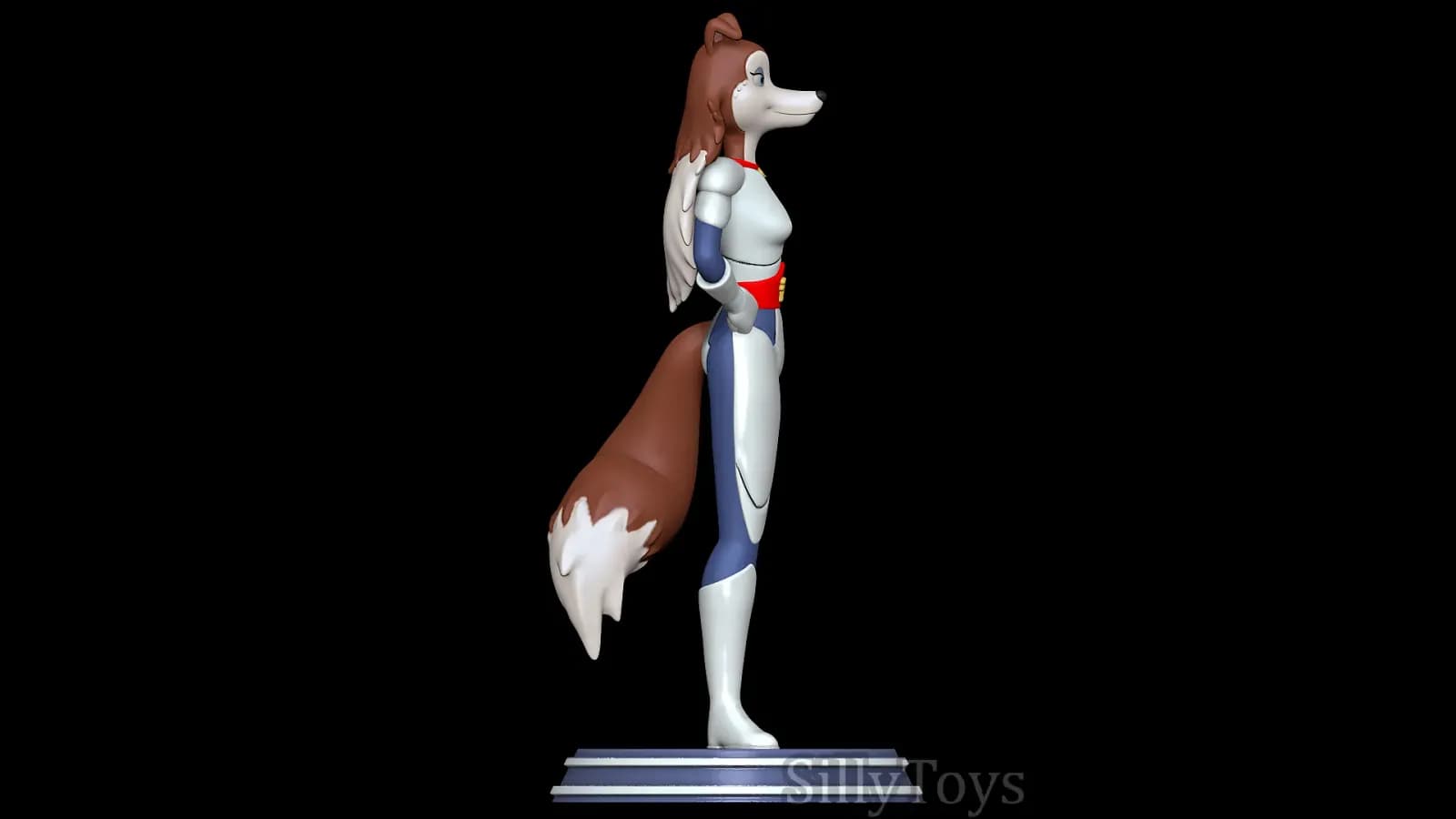 STL - Figura de Colleen de Road Rovers render 3