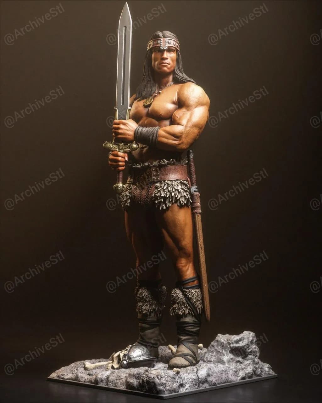 STL - Figura de Conan el Bárbaro 2