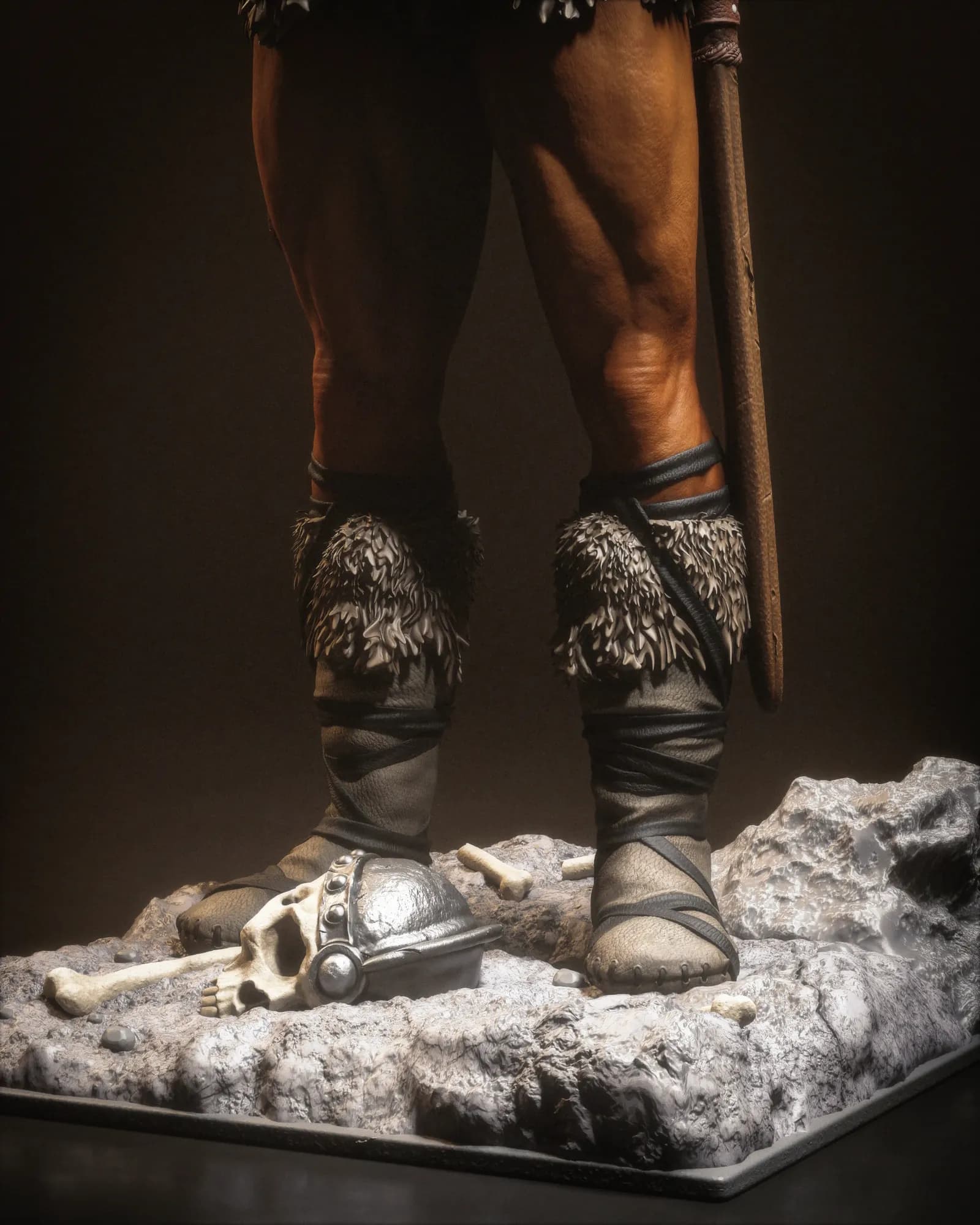 STL - Figura de Conan el Bárbaro 2 render 4