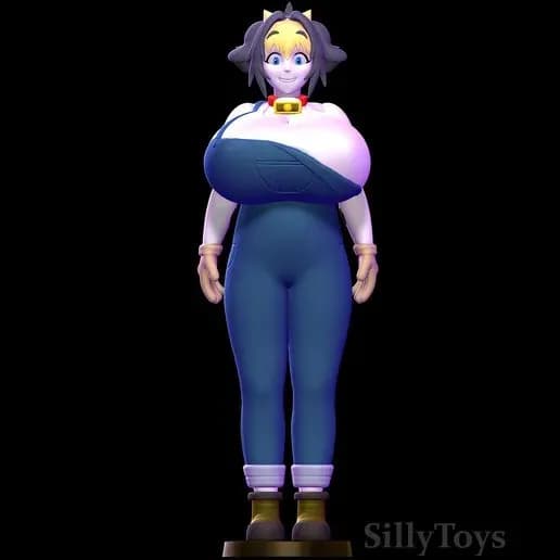 STL - Figura de Coneja Campesina