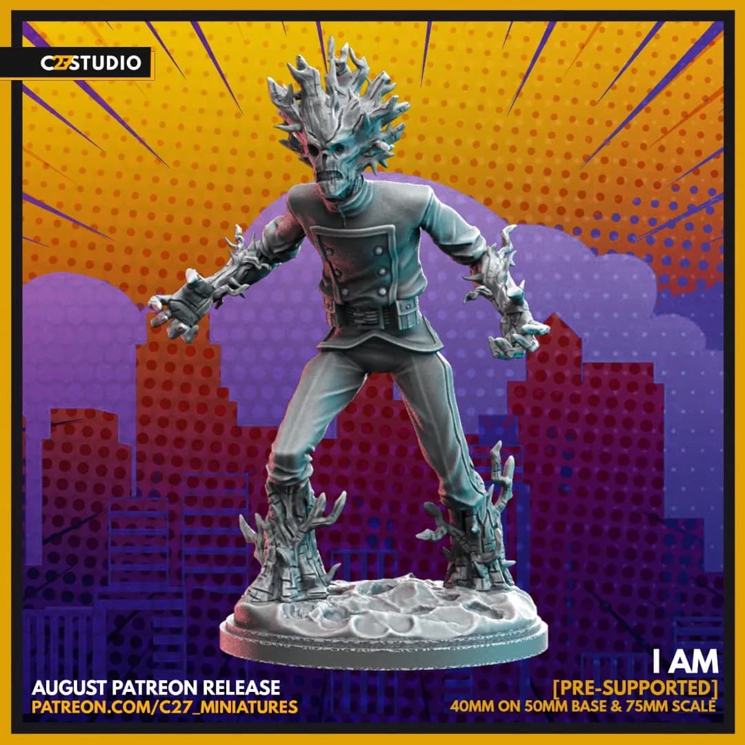 STL - Figura de criatura monstruosa