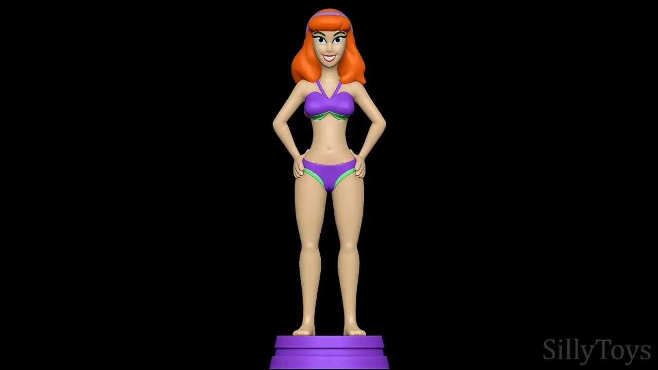 STL - Figura de Daphne Blake en bikini